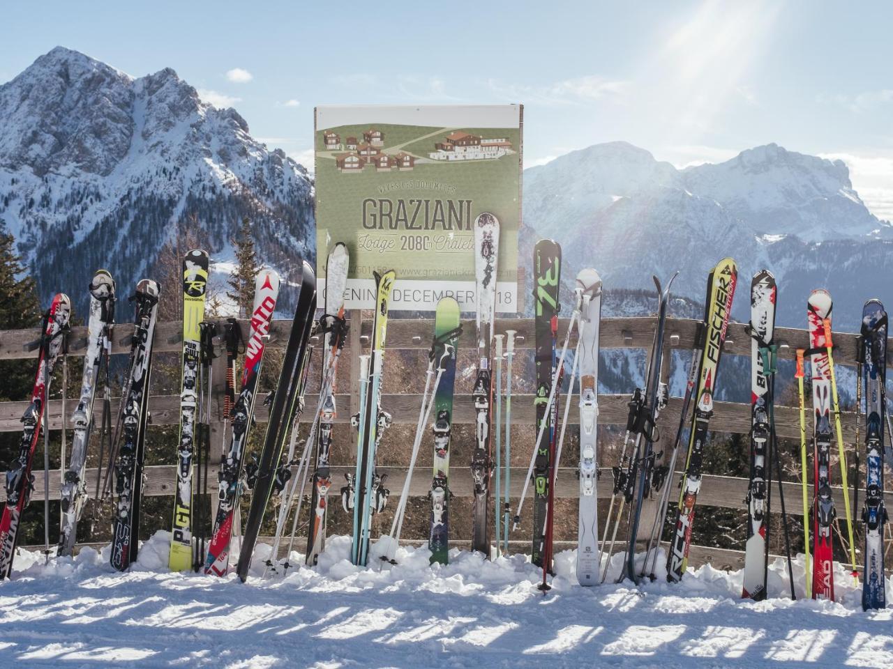 מלון סן ויג'יליו די מרבה Rifugio Graziani Huette מראה חיצוני תמונה
